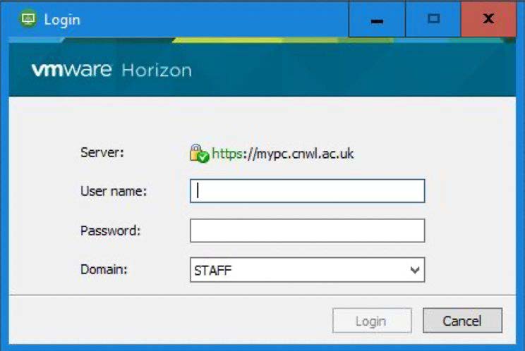vmware horizon view client you are not entitled to use the system
