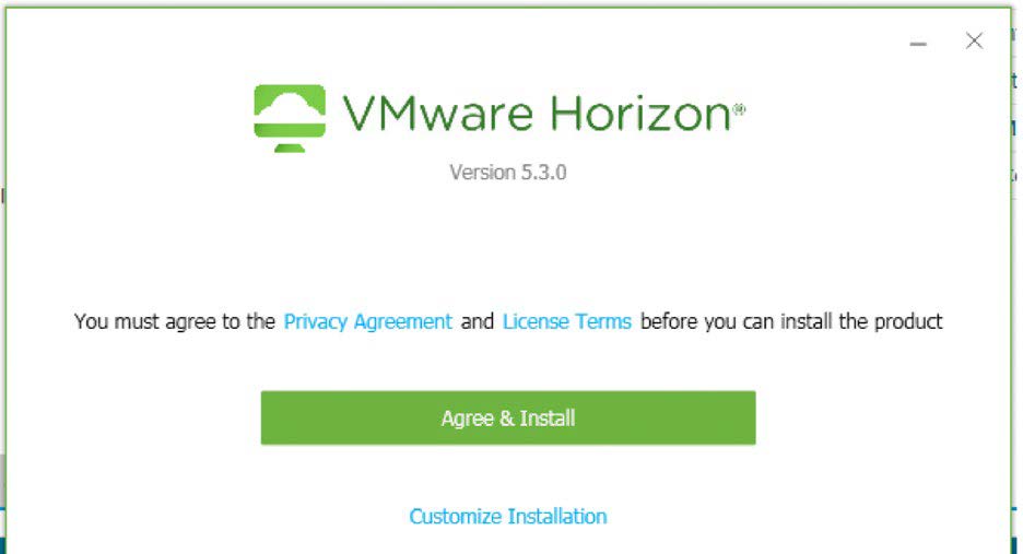 ssl error vmware horizon client 4.7