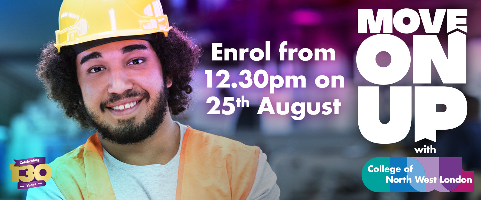 Enrol from 25th August