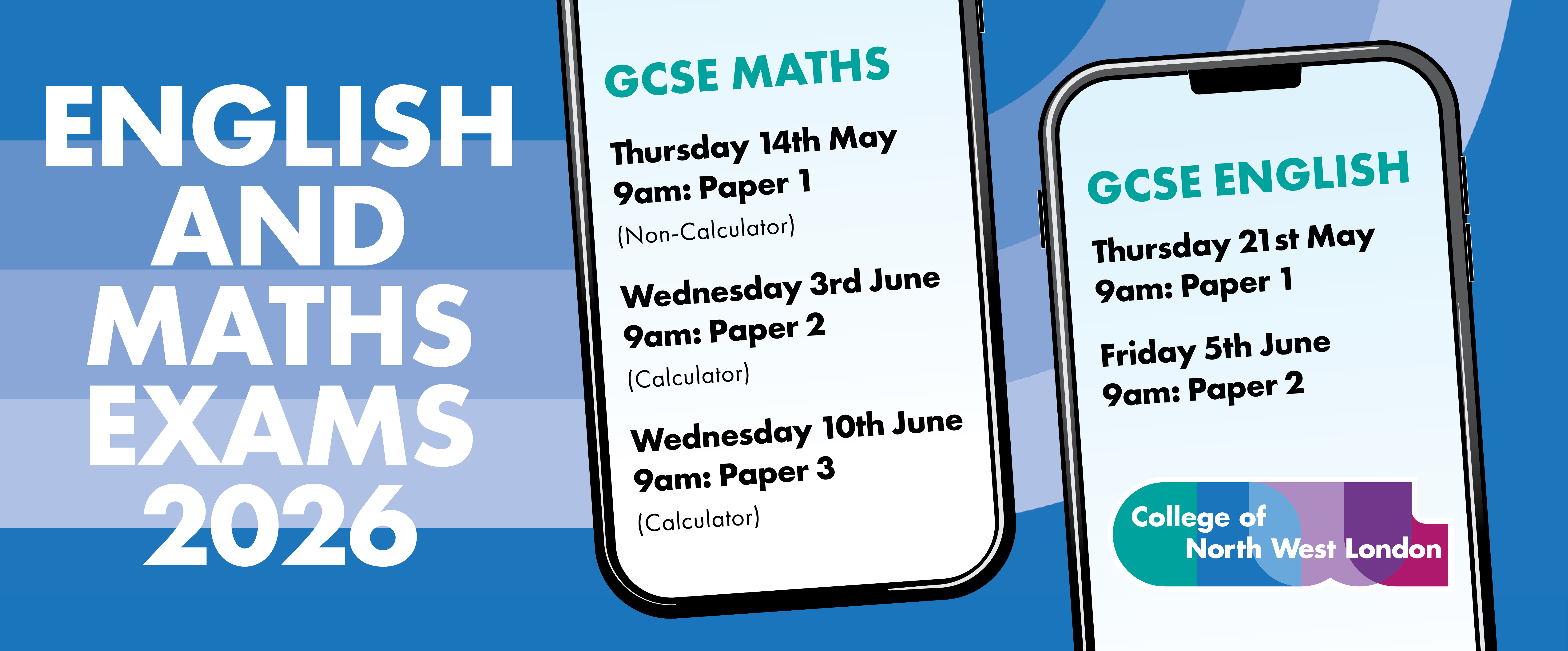 English & Maths Exams