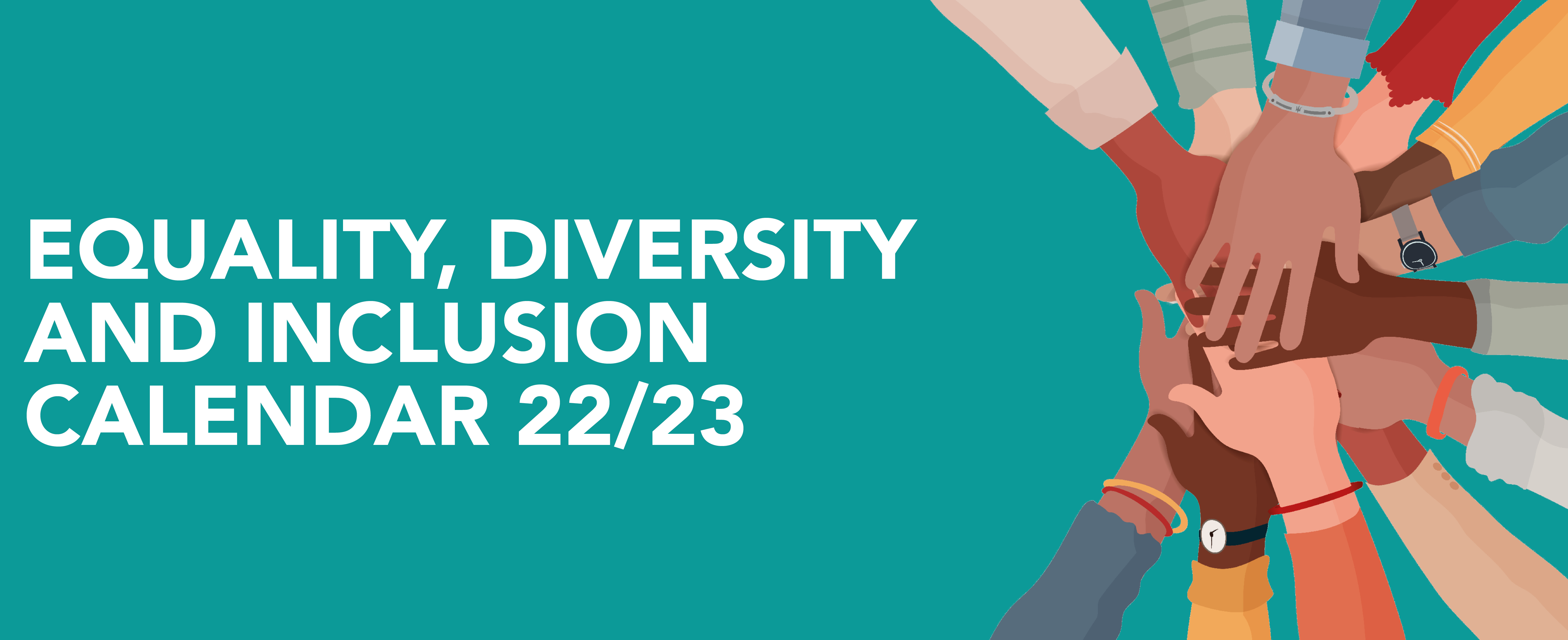 Equality, diversity and inclusion calendar 22/23