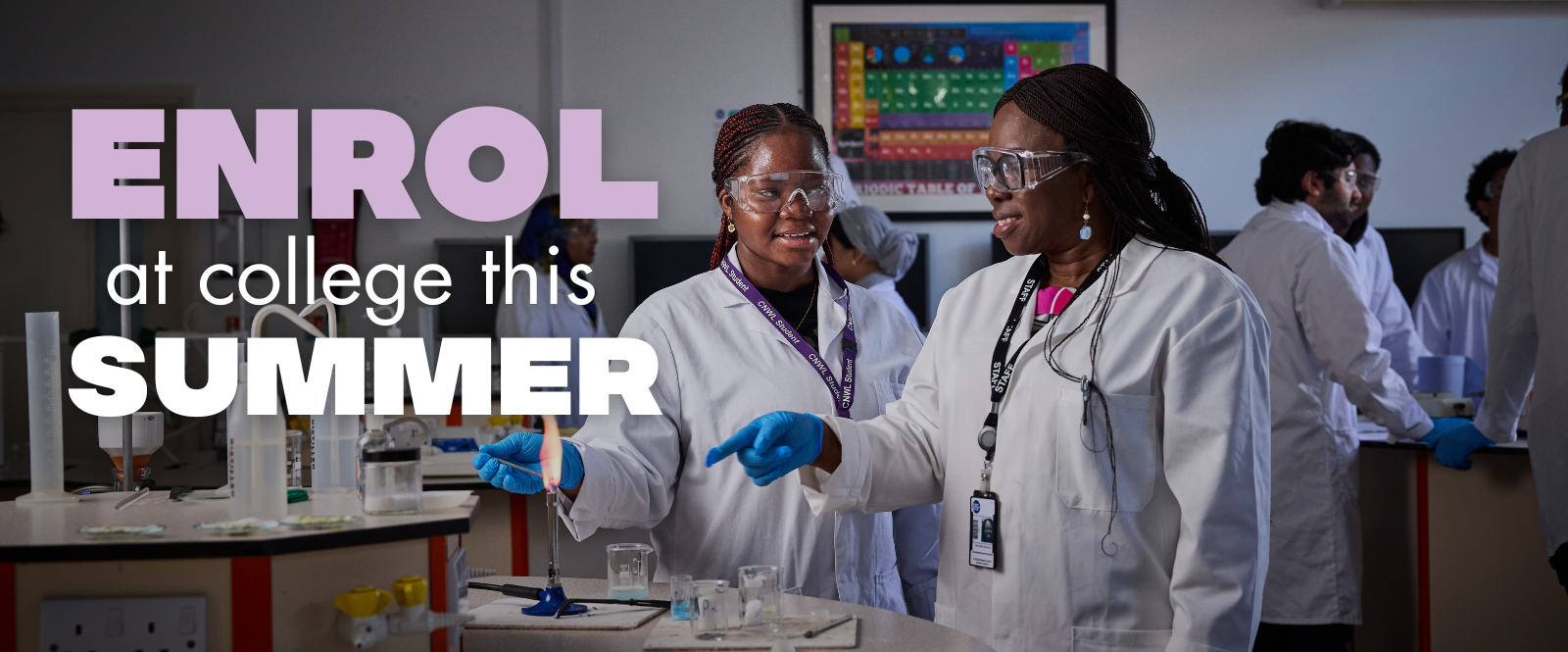 CNWL enrol this summer